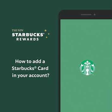 STARBUCKS REWARDS | How to add a Starbucks Card in your account?