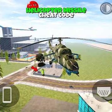 Helicopter Missile Cheat code 😲 Indian bikes driving 3d || #shorts