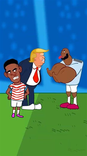 Lukaku celebrates with the Trump Dance after beating USA 🇺🇸 4-1 😂🤣.