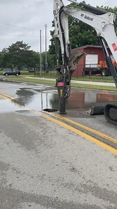 🚘🚧📢 Ames Public Works crews have started repairs on the water main break along South Fourth Street. Remember, South Fourth Street between South Oak and South Grand avenues is closed while work continues. Please detour to other streets. Thanks for your patience! 💦💦 | City of Ames - City Government
