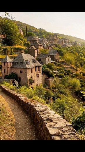 Conques, l’Aveyron ❤️ #conques #aveyron #aveyrontourisme #occitanie #occitanietourisme | Villes de France