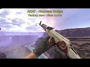 This AK-47 Nouveau Rouge Looks INSANE in Factory New! | CS2