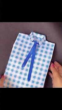 Gift Wrapping in Shirt Style 🎁 | Easy & Creative Idea