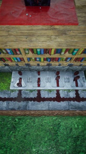 Minecraft Automatic Enchanting Table #minecraft #shorts