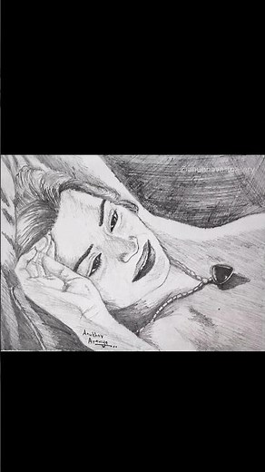 Kate Winslet's Portrait | Titanic | #KateWinslet #Titanic | #Shorts | By- #AnubhavArtGallery..🫶