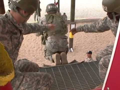 Airborne Students In Their Second Week Of Training Take a Leap Of Faith