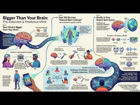 A Deep Dive into The Extended Mind and the Predictive Architecture of Reality