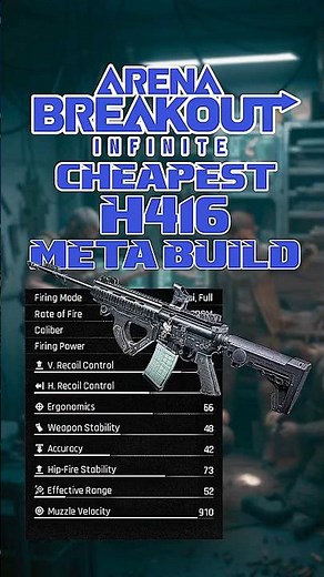 Arena Breakout Infinite CHEAPEST H416 META Ever!