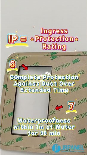 💧 What Does IP67 Really Mean? | JRPanel Dustproof & Waterproof Panels #membraneswitch