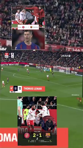 Girona 2-1 Barcelone #barcelona #barcelonafc #barcelonascoficial Barcelone