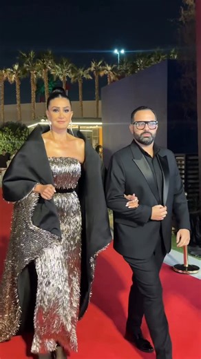 DIAFA on Instagram: "Ghada Abdelrazek walks the Red Carpet at the ninth edition of DIAFA 2025 live from @marsabouleverad Styled by @rimchoucair"