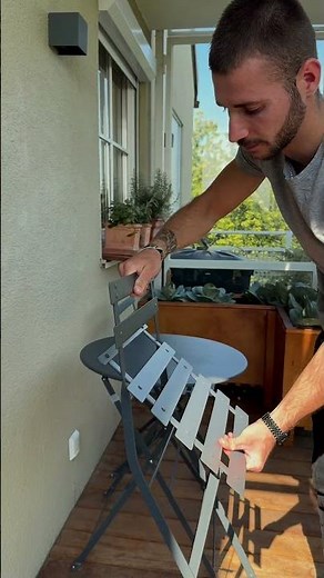 Stylisches Balkon Set-Up 🤩 #balcony #styling #decoration