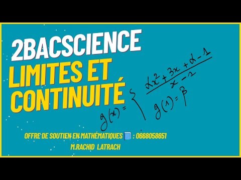 👉 Continuité d’une fonction en un point – Exercice corrigé pas à pas