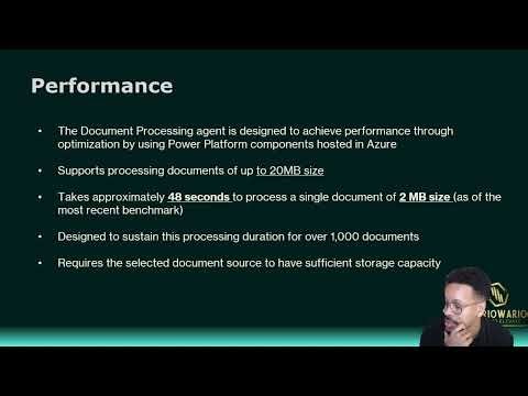 Document Processing Agent Set-up and limitations in Copilot Studio, Invoice Processing Example‼️