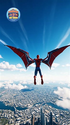 “SPIDER-MAN UNLOCKS MEGA WEB WINGS! (Insane Flight Mode!)” #spiderman #usa #english #us