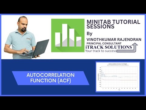 #minitab tutorials : How to perform #autocorrelation (ACF) in #minitab