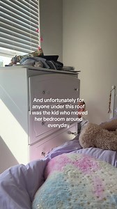 I’m talking moving my bedroom upstairs to downstairs, I should be in the world record book for how fast I can move a queen sized bed. #wifelife #girlmom