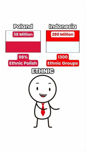 Poland vs Indonesia | What's The Different?