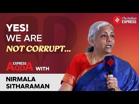 India’s Economy Decoded: Challenges, Reforms & the Road Ahead | Express Adda With Nirmala Sitharaman