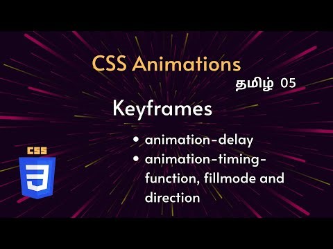 CSS Animations - Keyframes 2 Tamil | CSS Animations Tutorial for Beginners Tamil