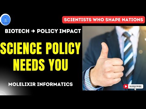 Why Science Policy Needs Biotech Scientists | Evidence-Based Decisions Explained Simply #biotech
