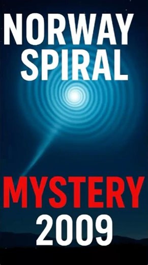 The Norway Spiral: A UFO in the Sky? 🌌👽