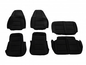 TruShield Jeep Wrangler Neoprene Front and Rear Seat Covers; Black J132871 (91-95 Jeep Wrangler YJ) - Free Shipping