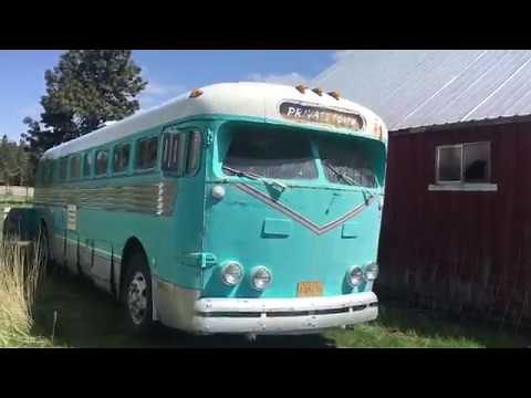 Gm Bus 3703 getting back on the road