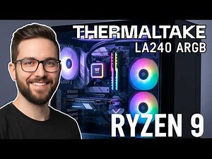 Installing the Thermaltake LA240 ARGB AIO on Ryzen 9 — Complete Step-by-Step Guide (AM5 Build)