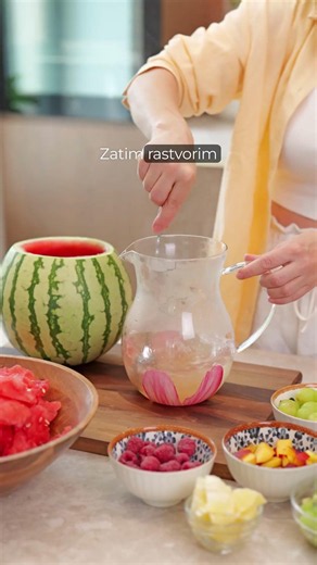 Napravila sam desert od lubenice s kolagenom — rezultat je neverovatan😍🍉