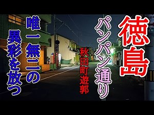 【徳島県・徳島市】独特な雰囲気漂う…パンパン通り（秋田町遊郭跡）へ行ってきました