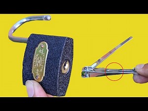 2 Way to Open a Lock Without a Key - Secret Tips How to Unlock