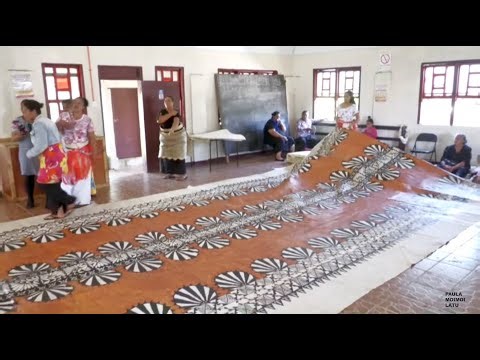 Katoanga Koloa Fakatonga ae Melino moe 'Ofa: Tongan Tapa Cloth Celebration: Afa, Kingdom of Tonga