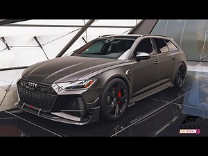Audi RS6-R Aggessive Build in Forza Horizon 5 | Best Tune Code & Review