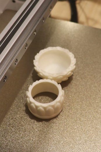 3D Print Timelapse: Dragon Egg Container 🐉🥚✨ (Bambu Lab P2S/A1 Combo)