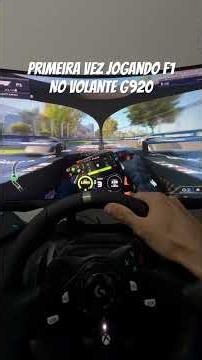 F1 NO VOLANTE G920 LOGITECH | FÓRMULA 1 | SIMULADOR