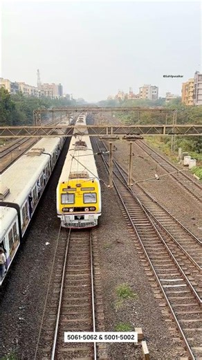 🚆 Mumbai Local Train Spotting at Bhayander Flyover | Western Railway | Local Trains