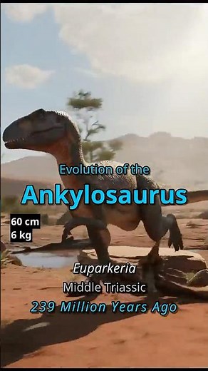 🛡️ 245 Million Years: How Tiny Reptiles Became Ankylosaurus | Evolution Explained