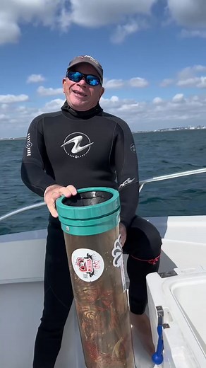 Alex absolutely clobbered them! And there’s one Lionfish that is over 16 inches. These are invasive Lionfish here in the Atlantic ocean where they should not be. That’s why they are called invasive because they didn’t evolve here and they didn’t exist here until someone released them from their fish tank. As little as seven fish are responsible for our terrible problem we have with this invasive species. But our nonprofit is trying our best to get the numbers lower along with all of the other hu