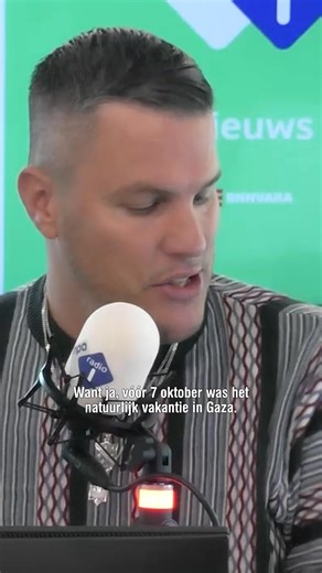 19K views · 430 reactions | “Ja, 7 oktober, zeggen ze, maar niemand praat over dag één”, zegt Luan Buleshkaj. “Alsof er vóór die dag geen Palestijnse kinderen waren die ’s nachts wakker schrokken van drones.” #denieuwsbv #nporadio1 #bnnvara #druktemaker | De Rode Draad | Facebook