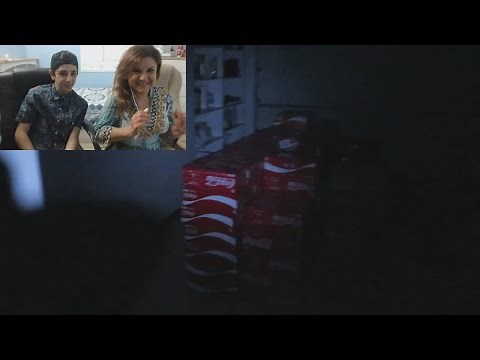 MY MOM REACTS TO GHOST HUNTING VIDEO | FaZe Rug
