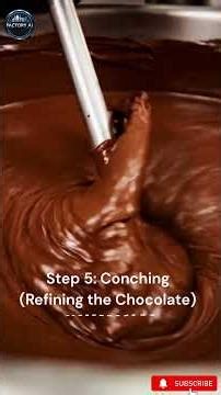 Chocolate Factory Process 🍫 Step-by-Step | Satisfying Manufacturing #Shorts #aivideo #factoryai