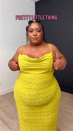 Stunning PrettyLittleThing Dress Haul Featuring Chartreuse, Cream, and Pink Dresses