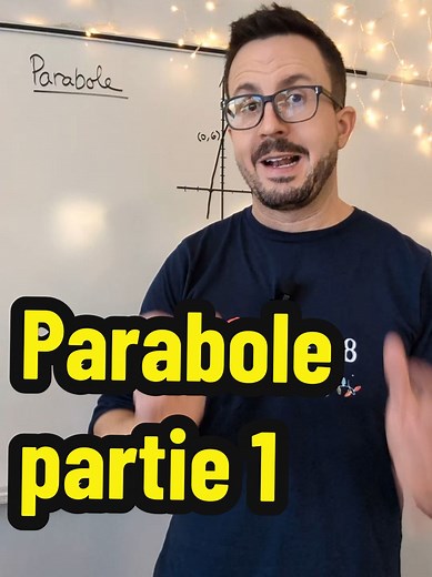 La parabole - Partie 1 : Forme canonique expliquée