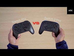 Nintendo Switch 2 Pro Controller vs Switch 1 Pro Controller
