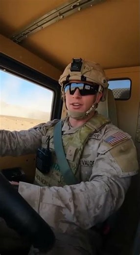 What It’s REALLY Like Driving in a Military Convoy #usmilitary #humvee #militarytraining #army