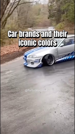 Car brands and their iconic colors #cars #colors #edit