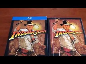 UNBOXING - INDIANA JONES: THE COMPLETE ADVENTURES BLU RAY BOX SET