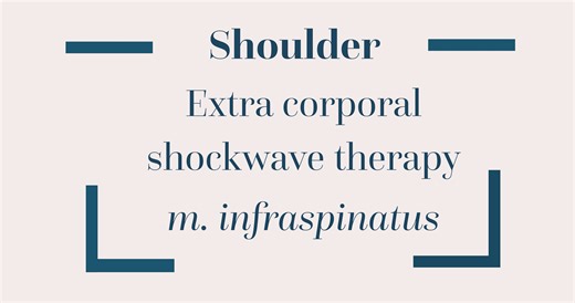 10.9 Shoulder ESWT m infraspinatus