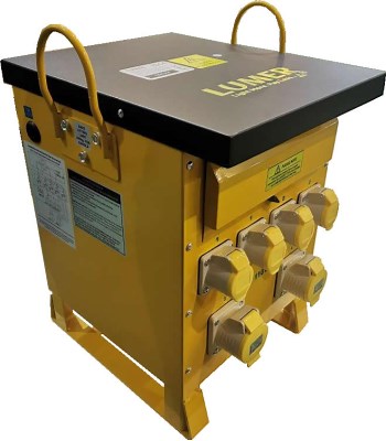 Sitebox Ltd » LUMER 10 KVA Continuously Rated Single Phase Site 10KVA Transformer (Input 240 Volt/Output 110 Volt) – Code LM07370 » Product